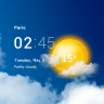 Transparent clock and weather 5.4.18 (160-640dpi) (Android 5.0+)